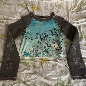 Sassy love 2000s graphic top